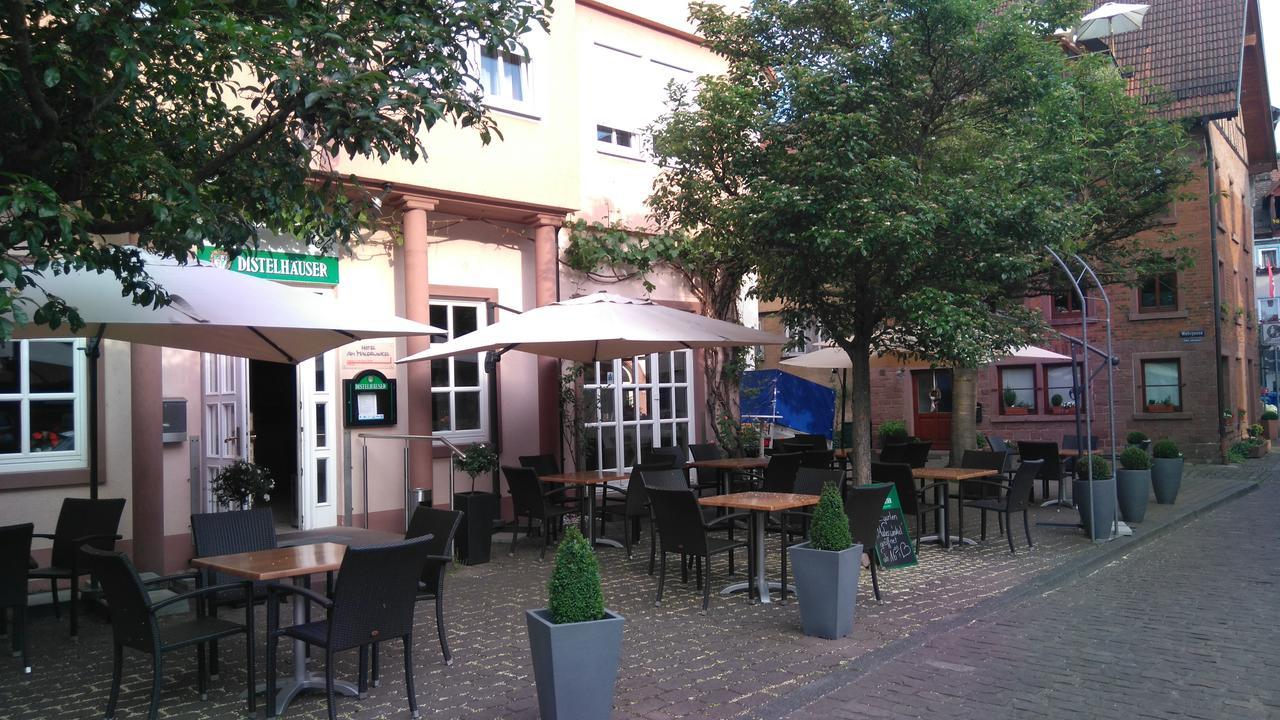 Hotel Loewensteiner Hof Haus Am Neuplatz فيرتهايم المظهر الخارجي الصورة